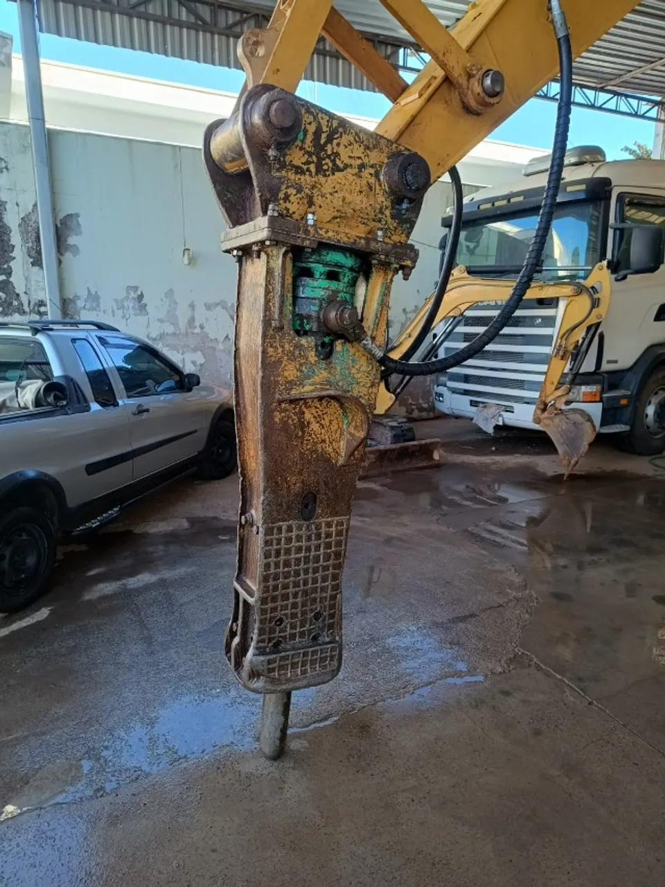 ROMPEDOR ESCAVADEIRA MACHBERT MTR 1600 E KIT HIDRÁULICO