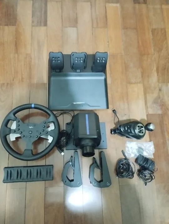 Volante Gamer PXN V99 para simulador 