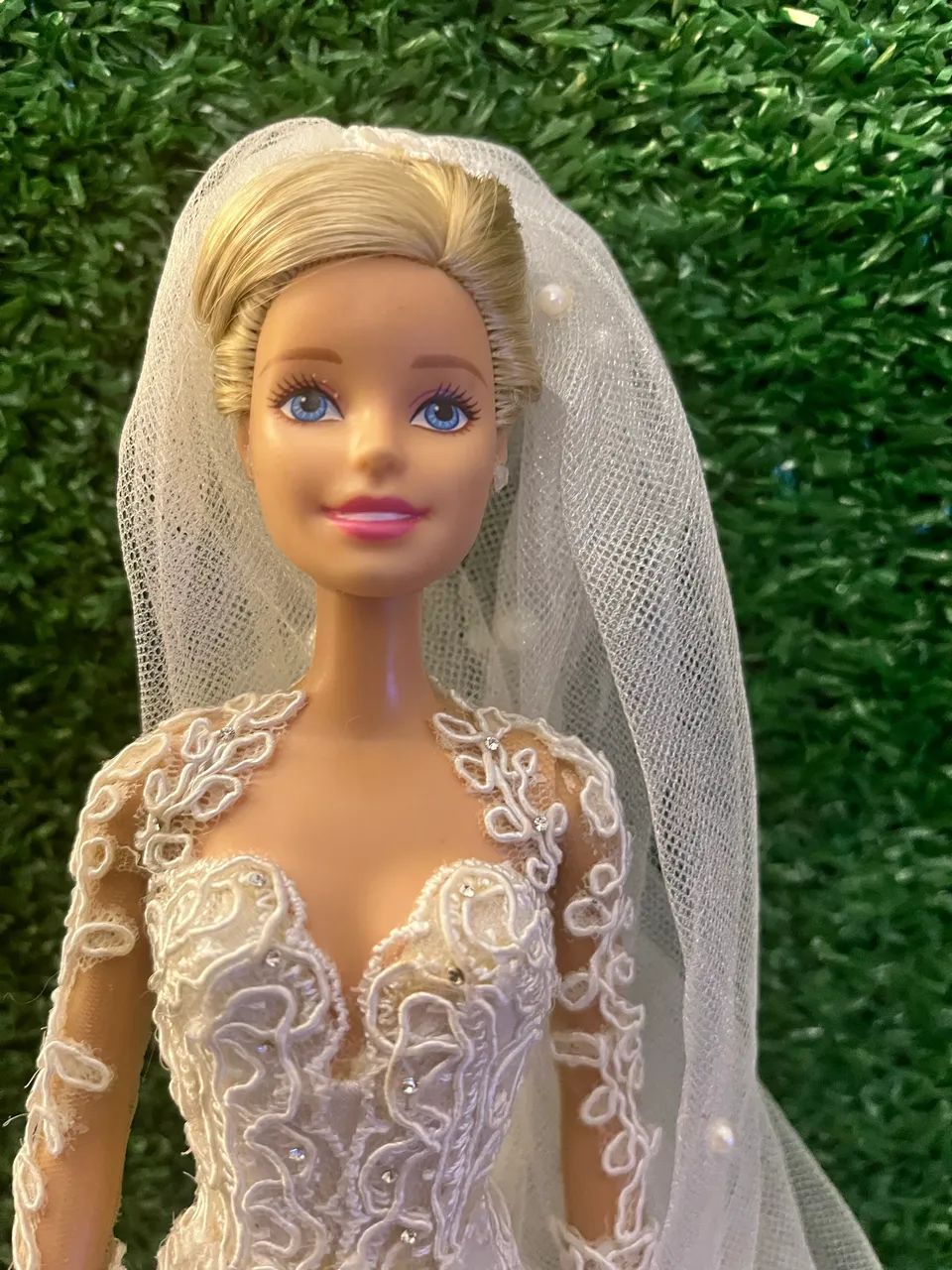 Boneca Barbie Noiva Customizada - Foto 2