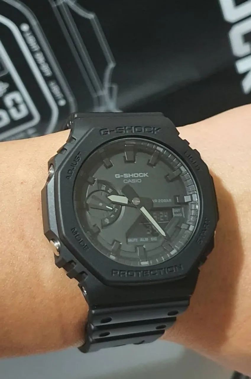 Relógio G-SHOCK GA-2100-1A1DR - NOVO, ORIGINAL E COM CERTIFICADO DE GARANTIA - Foto 5