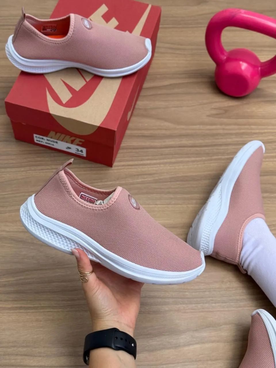 Tênis Meia Nike Calce Fácil Atacado - Foto 2