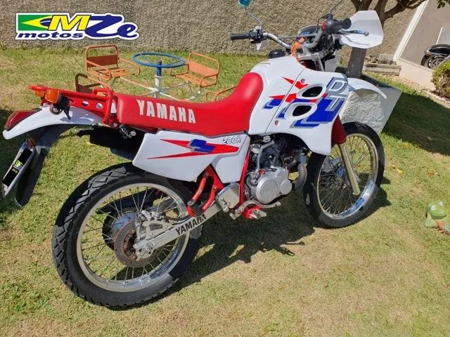 YAMAHA DT 200R 1998 BRANCA COM 64.000 KM - Foto 8