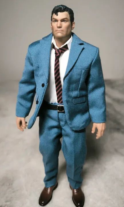 Super man Clark Kent protector of metropolis muff toys 1:12 novo  - Foto 4