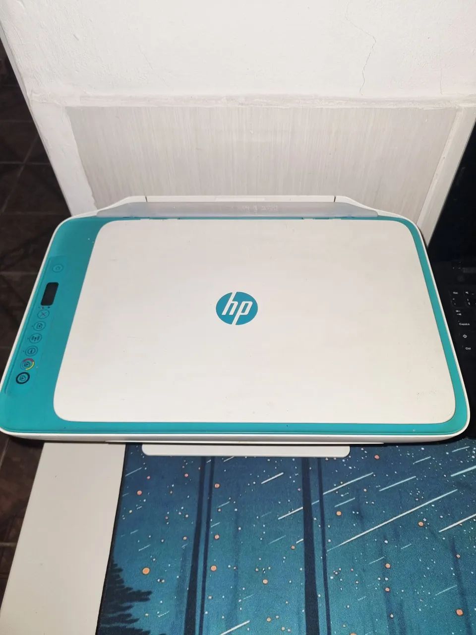 02 Impressoras HP DeskJet 2774 Multifuncional - Usadas