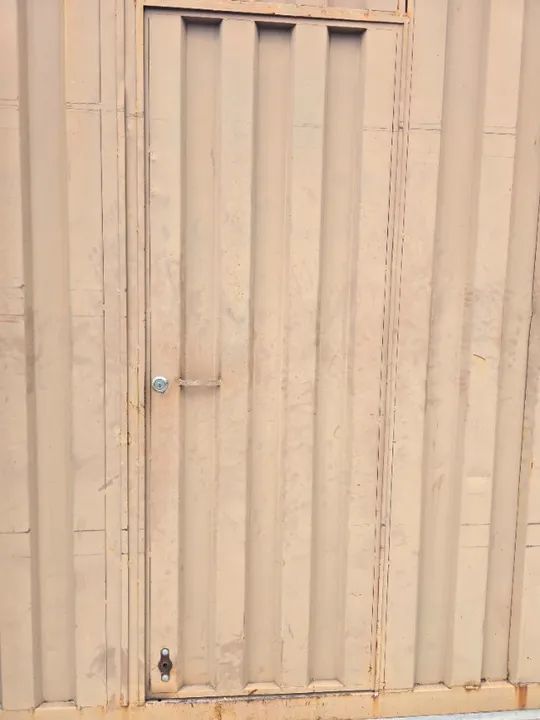 Portão para garagem grande