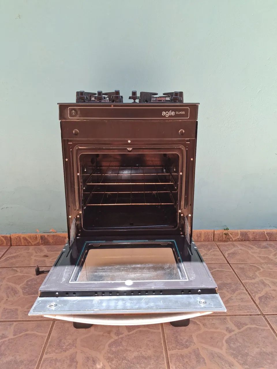 Vendo fogão Atlas Agile Glass - Foto 2