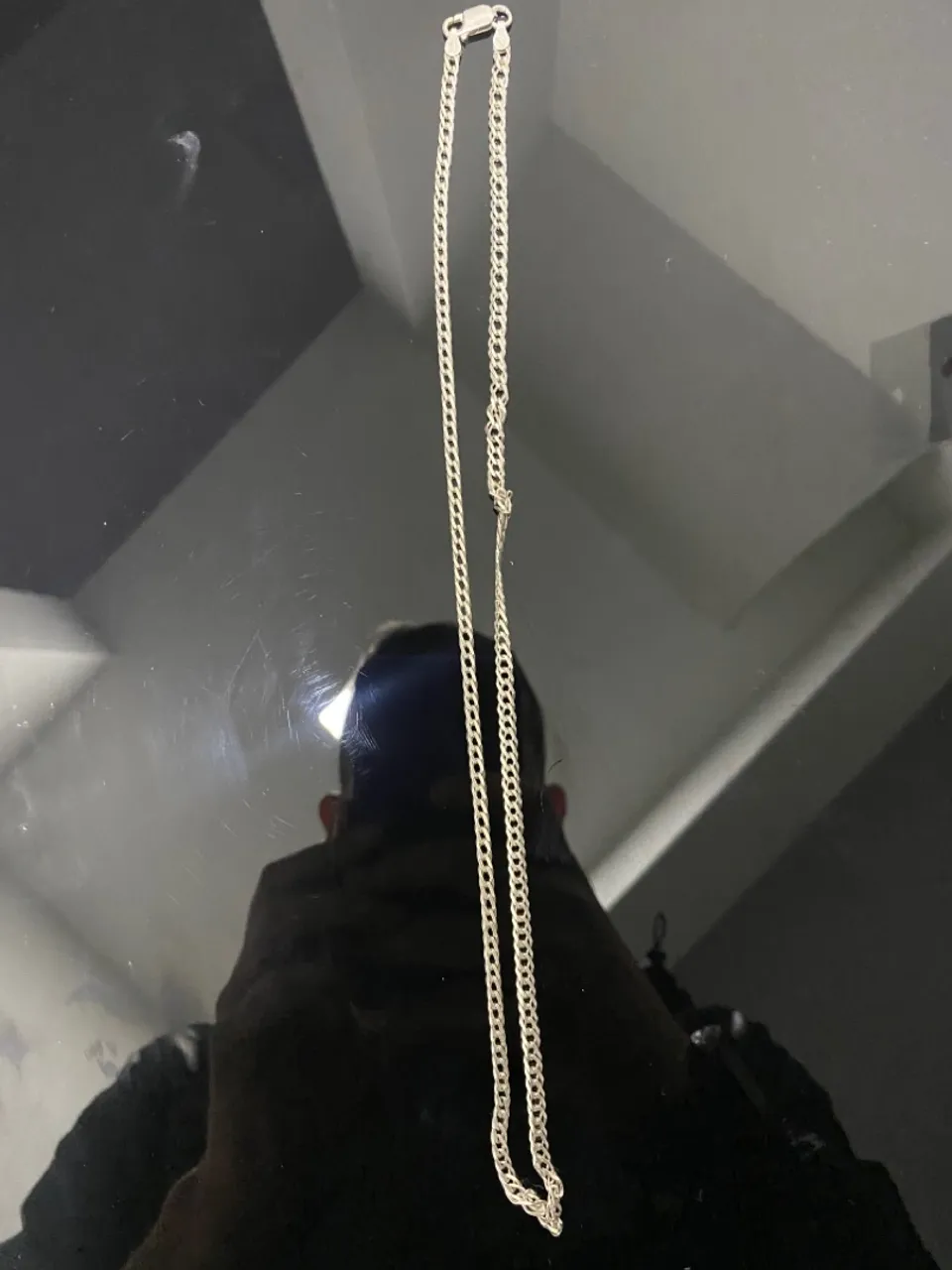 Corrente de Prata Elegante