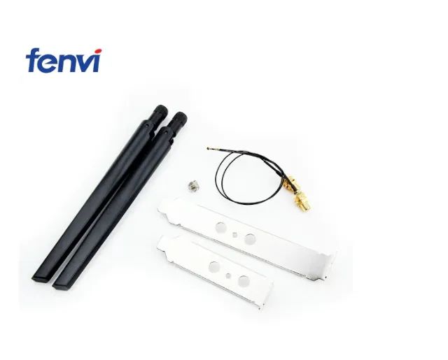 Par De Antenas Wifi Ngff M.2 Para Gabinete Gamer Com Espelhos