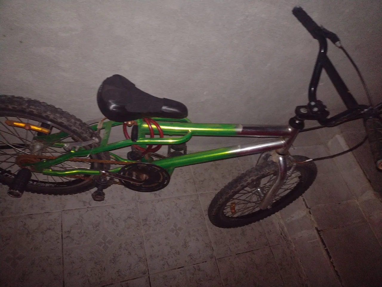 Bicicleta BMX Verde