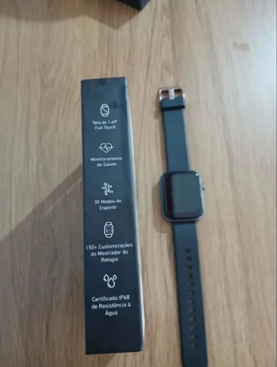 Smartwatch Infinix S3 Full Touch 1.69 Polegadas Oportunidade Preto - Foto 2
