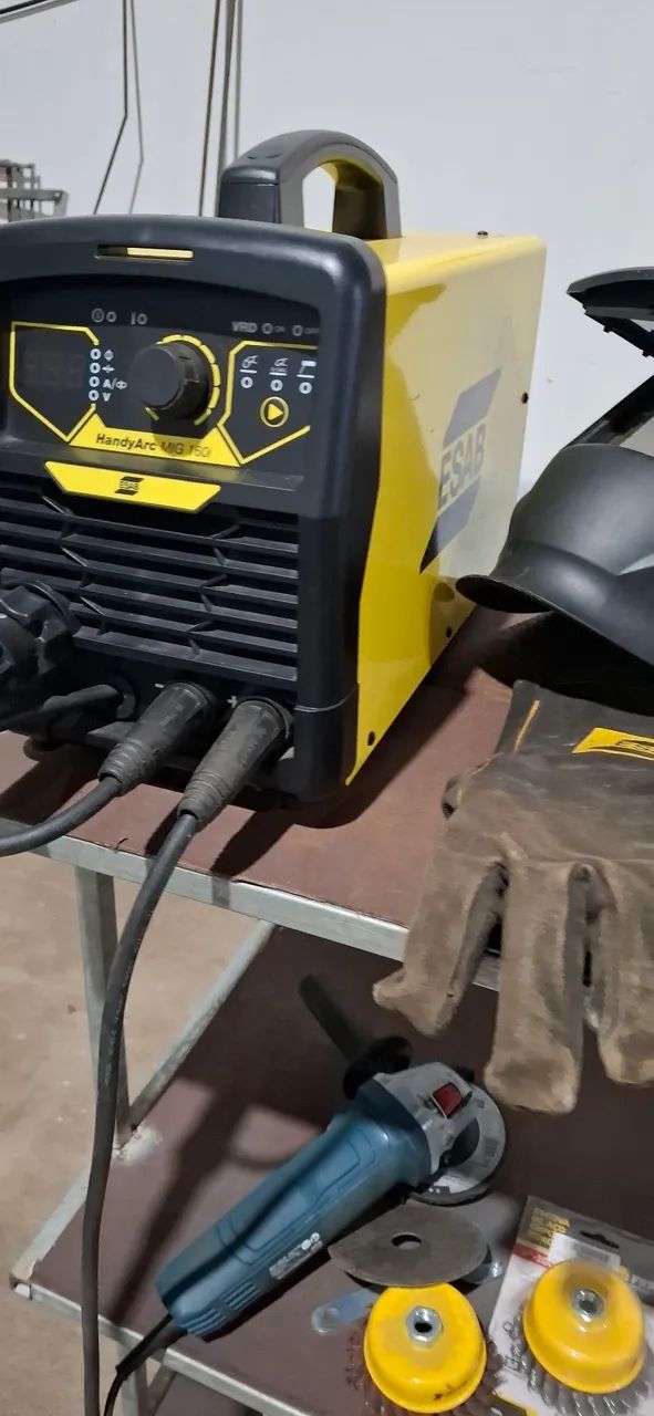 Maquina solda mig esab64872654501761122