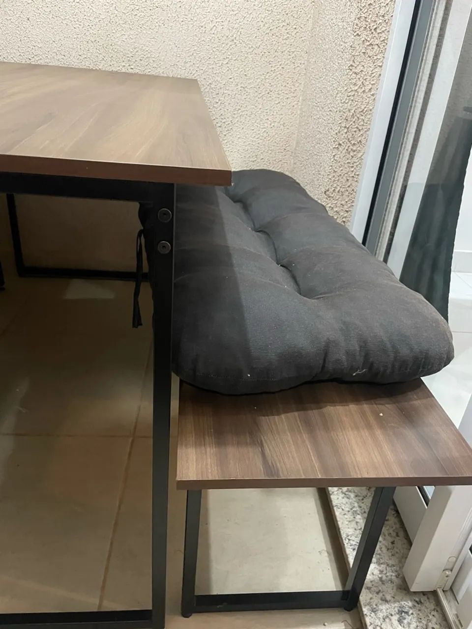 Mesa Jantar Industrial c/ 2 bancos - Foto 3