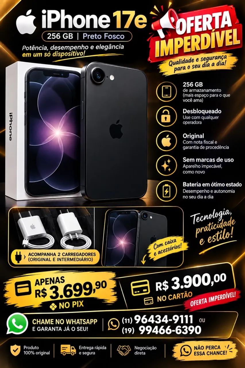 Vendo IPhone 17e seminovo 