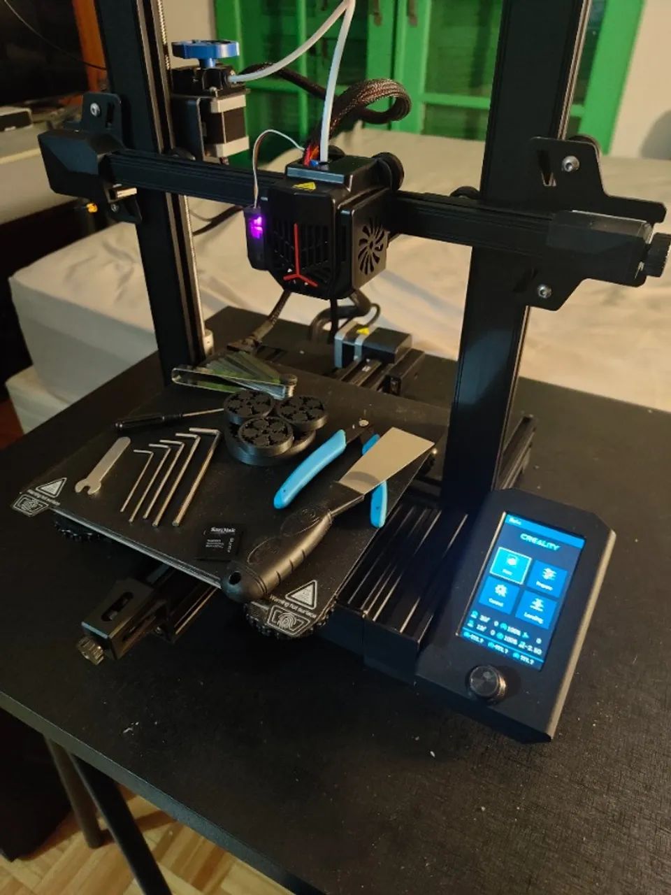Impressora 3D - Creality Ender 3 v2 NEO - Foto 4