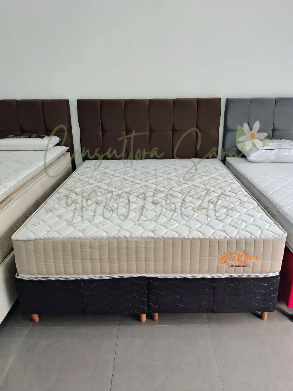 CAMA BOX QUEEN DISPONÍVEL À PRONTA-ENTREGA  - Foto 4