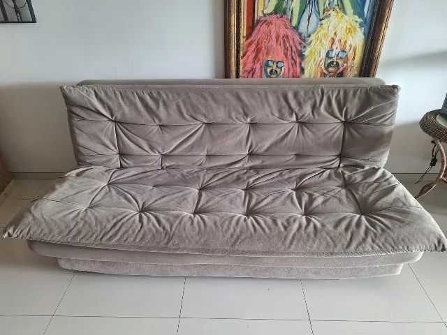 Sofá cama 3 lugares