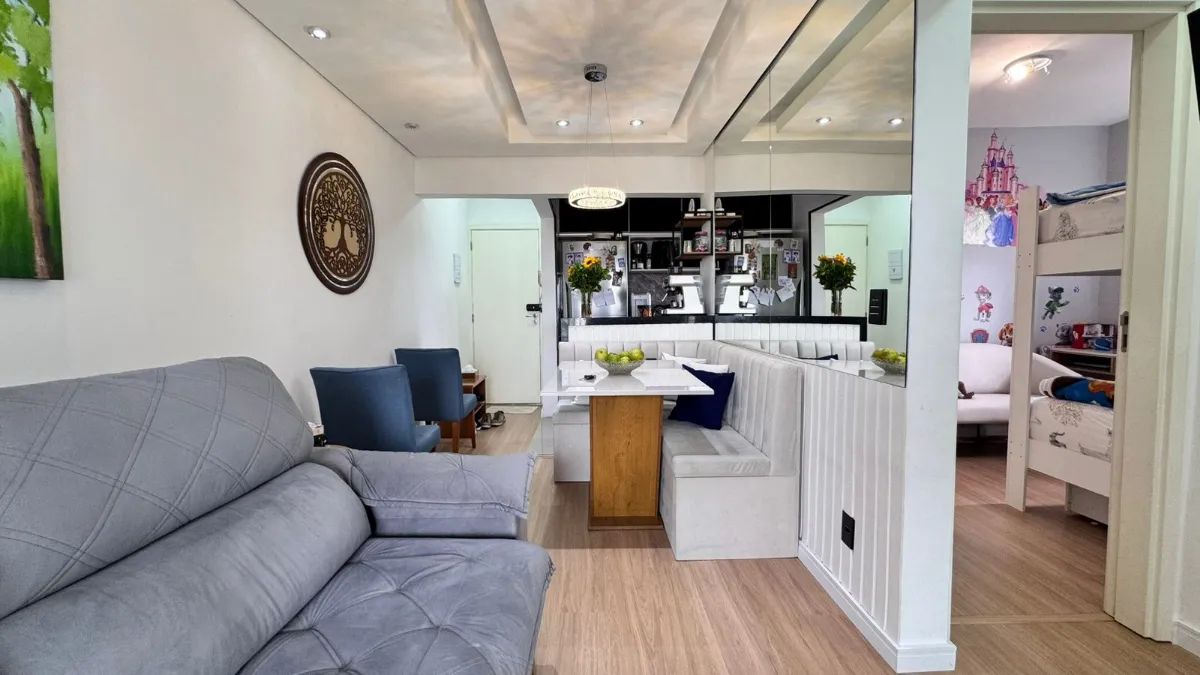 Apartamento para venda em Centro com 2 quartos, sendo 1 suíte, 55m² - Foto 3