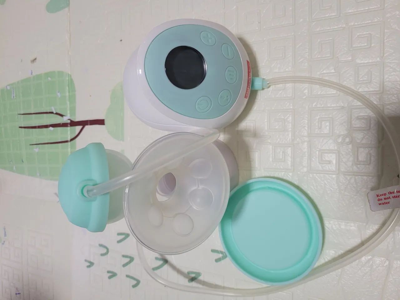 extrator de leite elétrico fisher-price - Foto 4