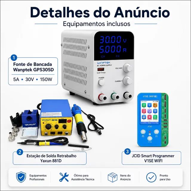 Bancada Assistência Técnica Completa - Foto 2