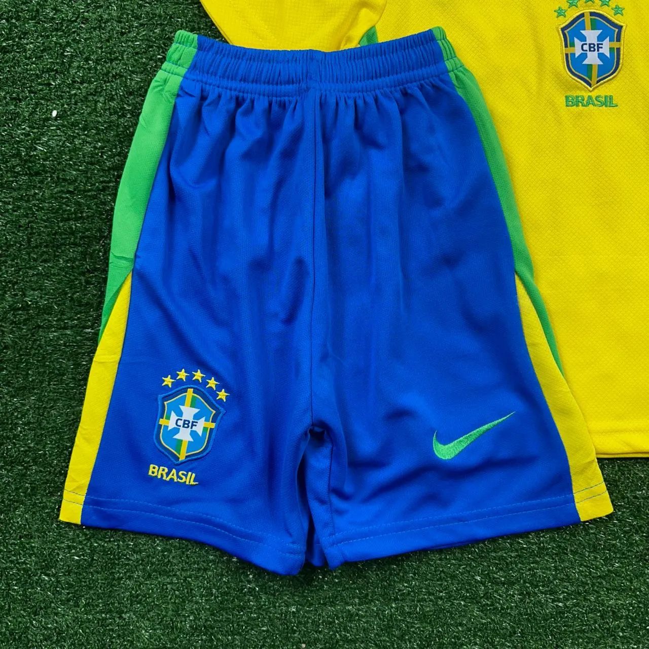 Camisa e short Brasil infantil  - Foto 2