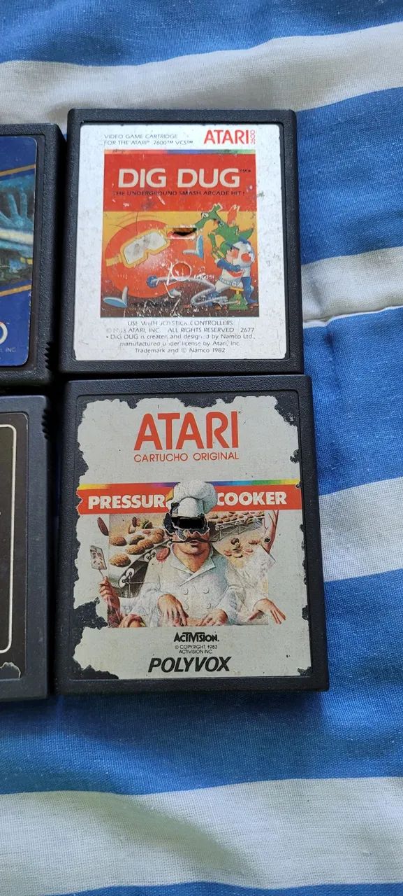 Fitas de Atari