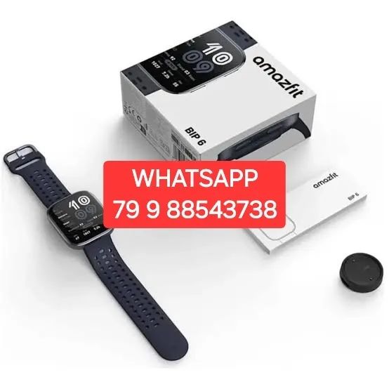 AMAZFIT BIP 6 PREMIUM ORIGINAL LACRADO GPS STRAVA 3 