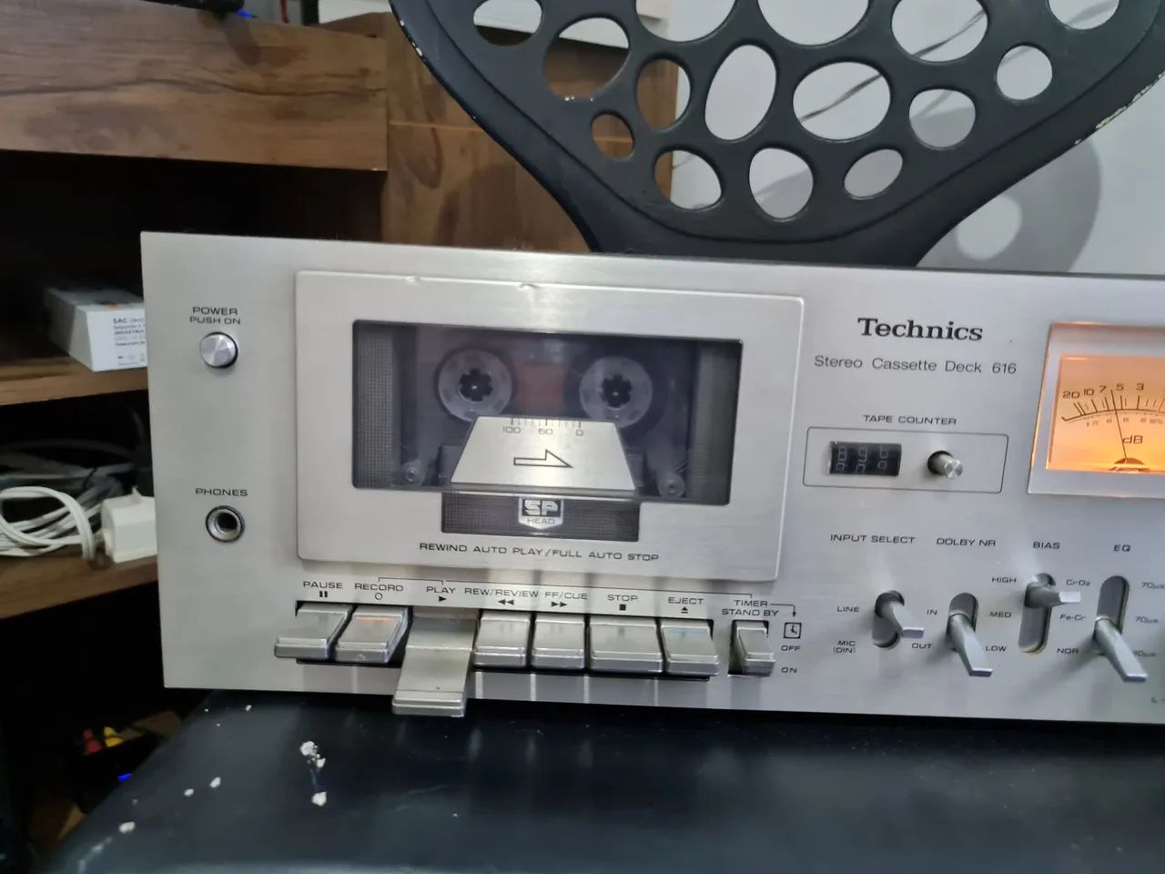 Tape deck Technics 616 funcionando  - Foto 3
