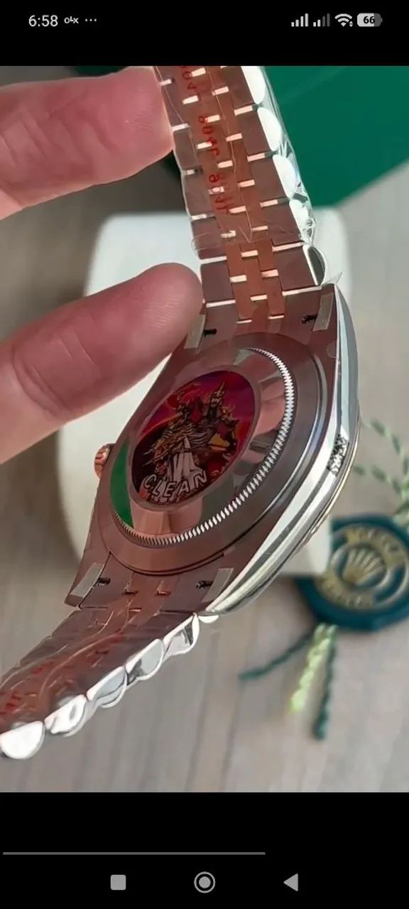 ROLEX DATE JUST DIAL TONE JUBILLE/ S.C - Foto 5