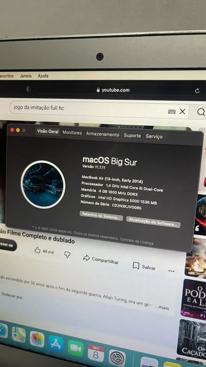 MacBook Air 2014 4gb - Foto 2