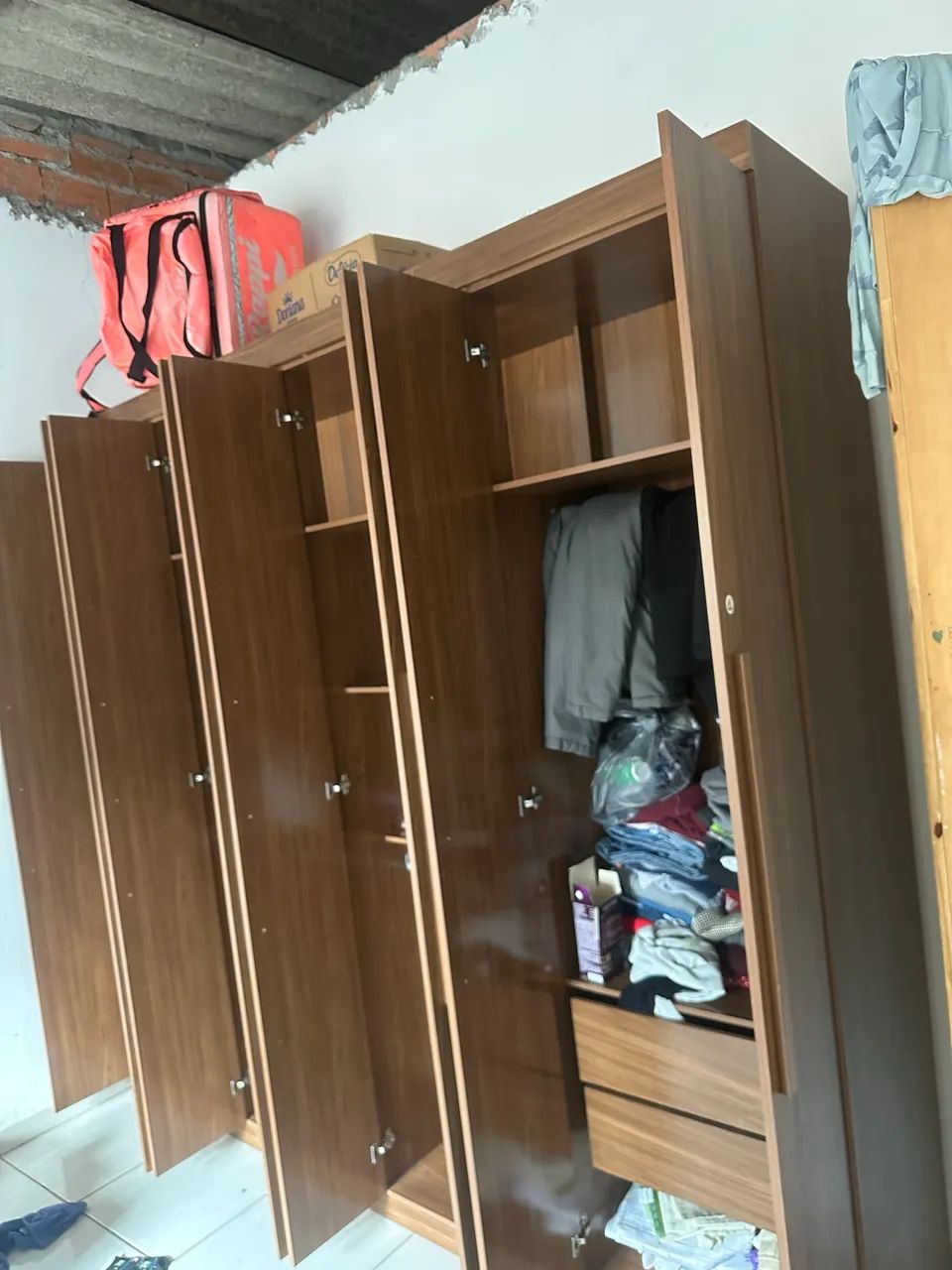 Guarda roupa marrom  - Foto 5