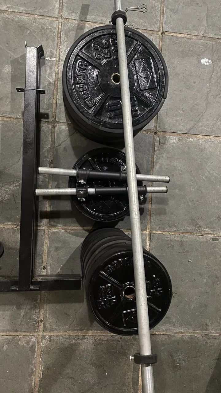 Itens para musculação 