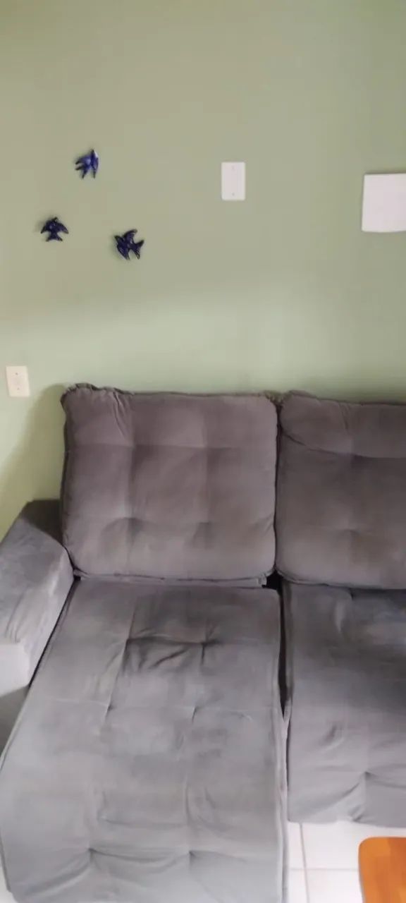 Sofá retrátil 2 lugares