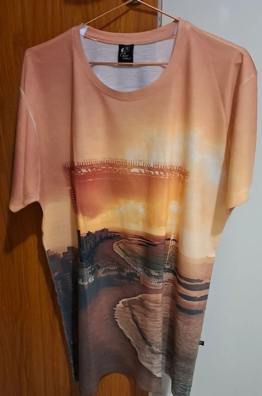 Camiseta Masculina Grande - Foto 4