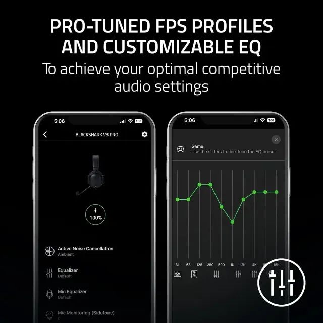 Fone BlackShark V3 PRO Green Edition - Foto 2