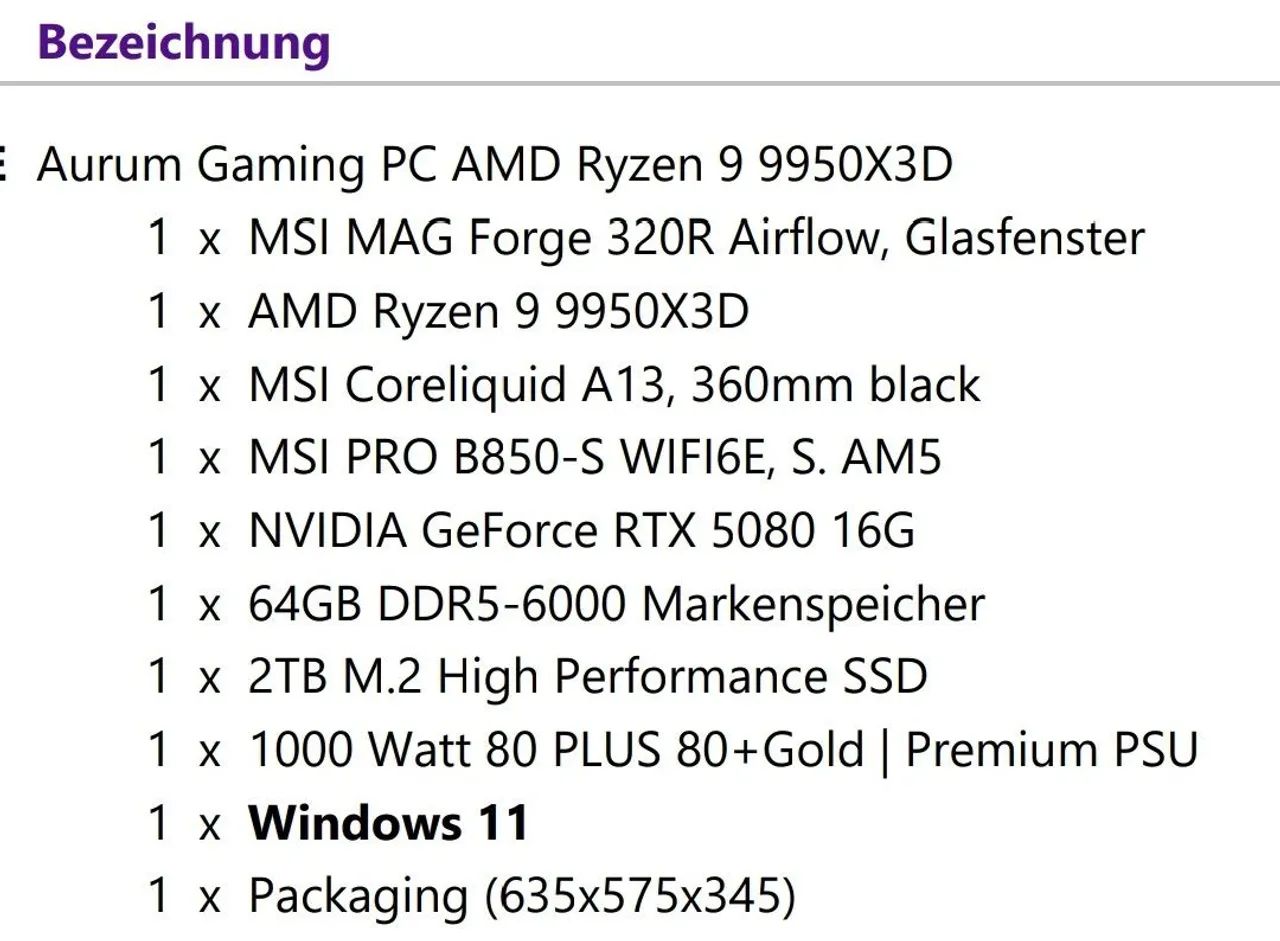 Pc Gamer Amd Ryzen 9 9950X3D, Rtx 5080, 64 gb ram e SSD 2TB  - Foto 4