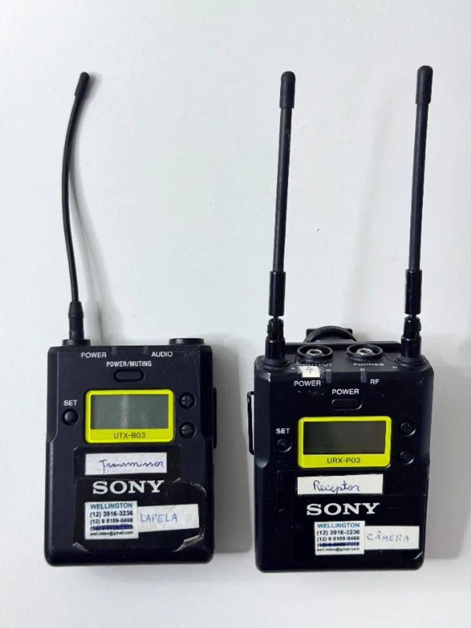 Microfone de Lapela Sony Uwp-d11 (UTX-B03 / URX-P03) - Foto 3