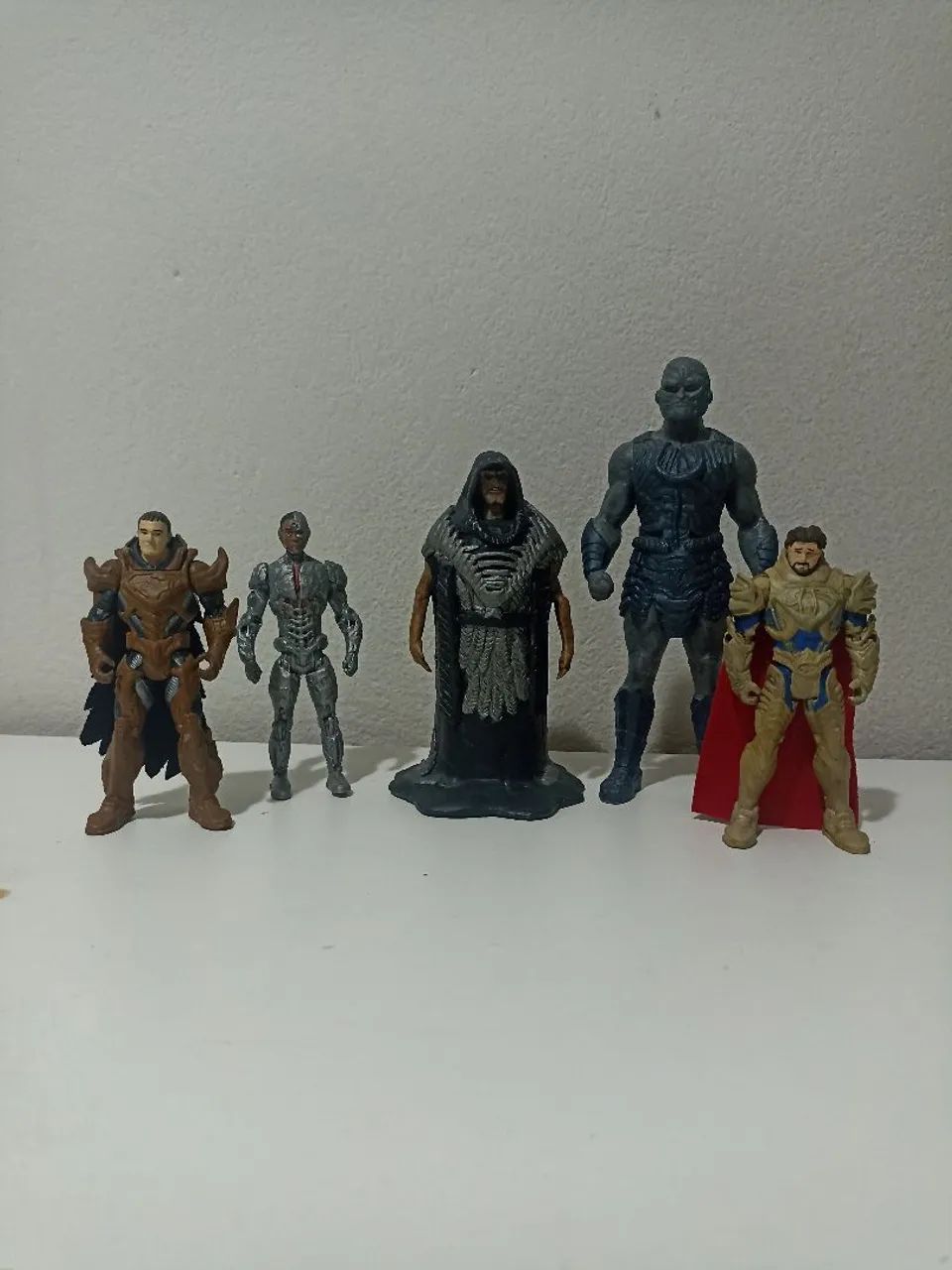 Lote Bonecos DCEU DC Comics escala 3.75 (10cm)