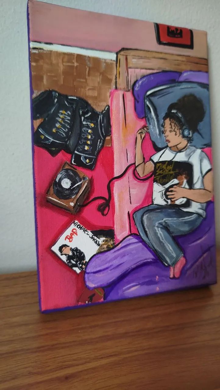 Quadro Michael eternamente 
