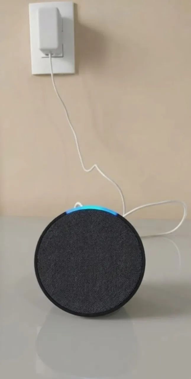 Smart Speaker Amazon Echo Pop Alexa - Preto - Foto 2