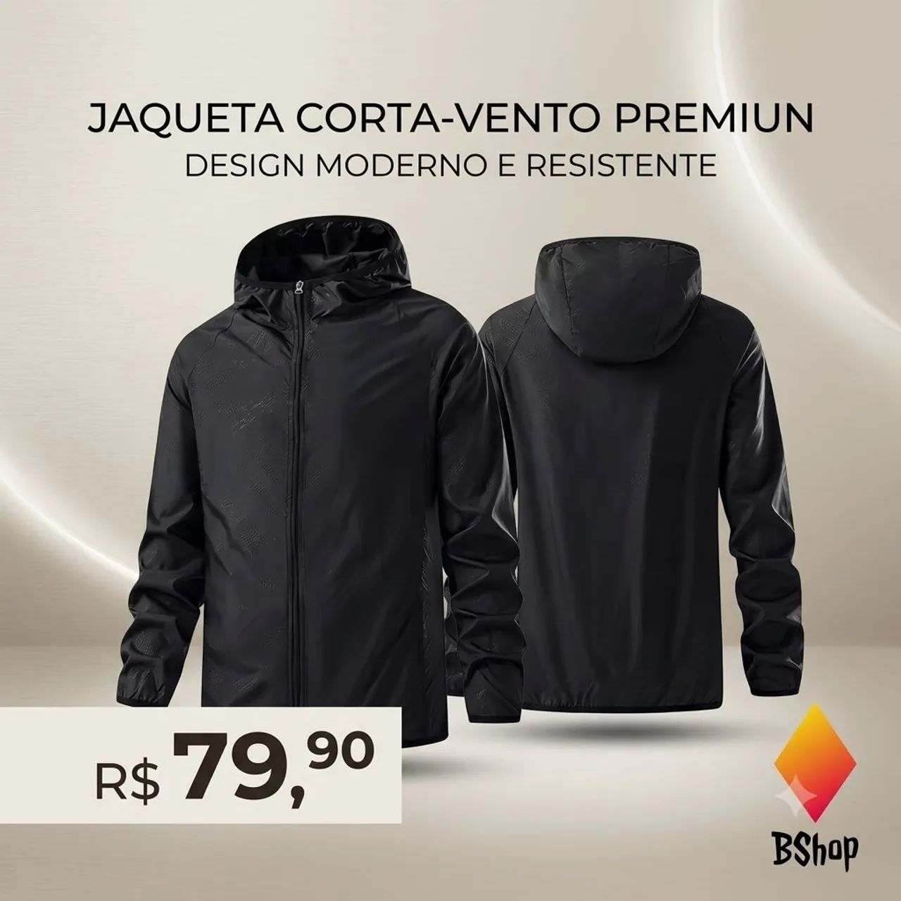 Jaqueta corta vento 