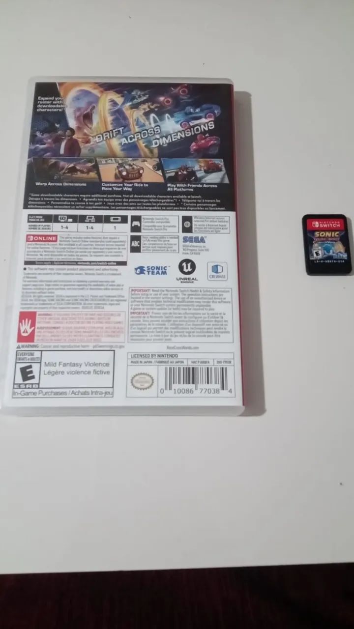 Sonic Racing Crossworlds - Switch - Foto 2