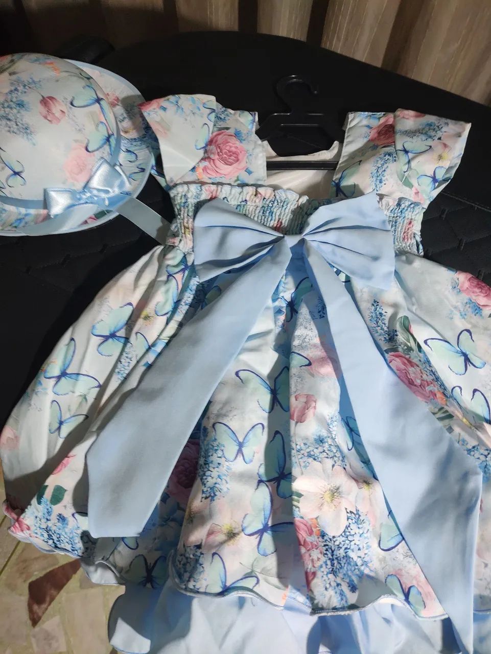 vestido infantil Borboleta - Foto 4