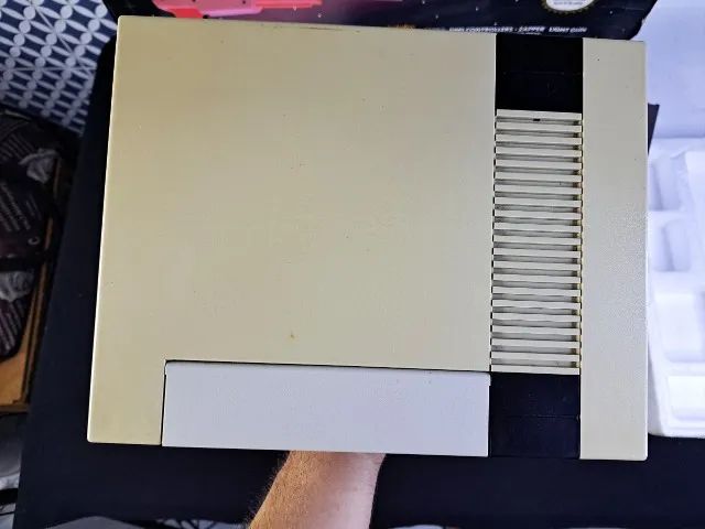 Console NES Americano - Action Set com caixa e isopor - Nintendinho 8 bits - Foto 4