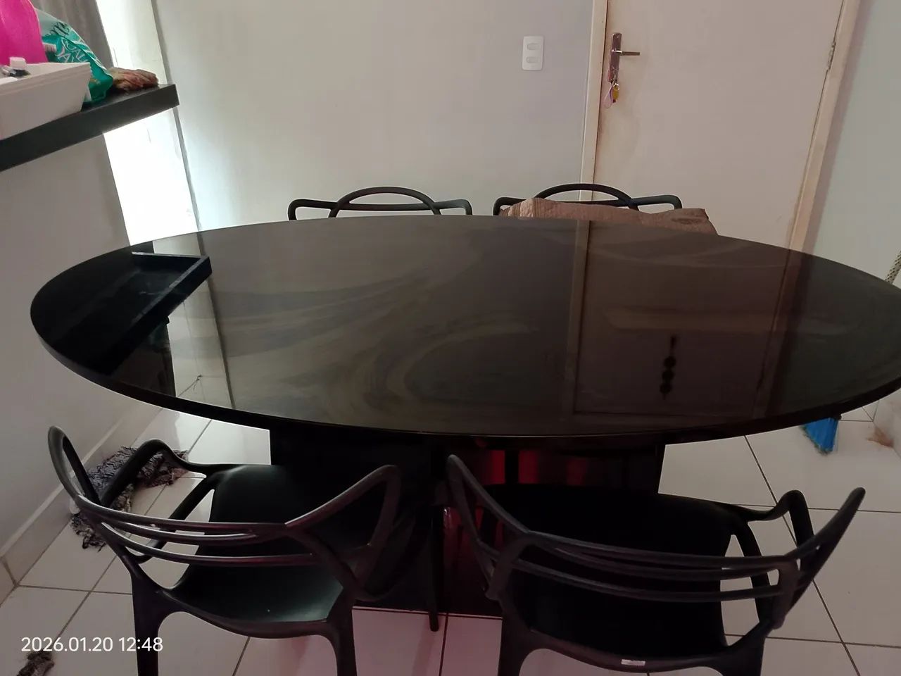 Mesa de jantar com 4 cadeiras  - Foto 2