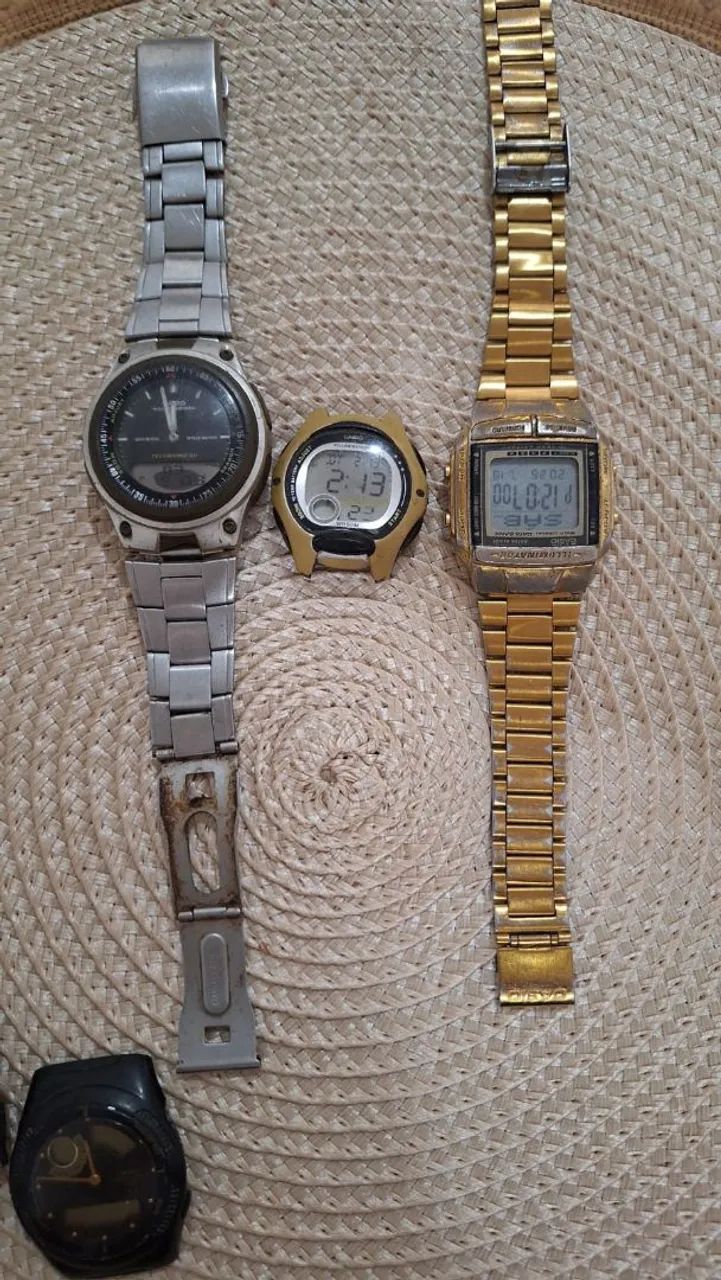Lote de relógios SUCATA Casio  - Foto 2