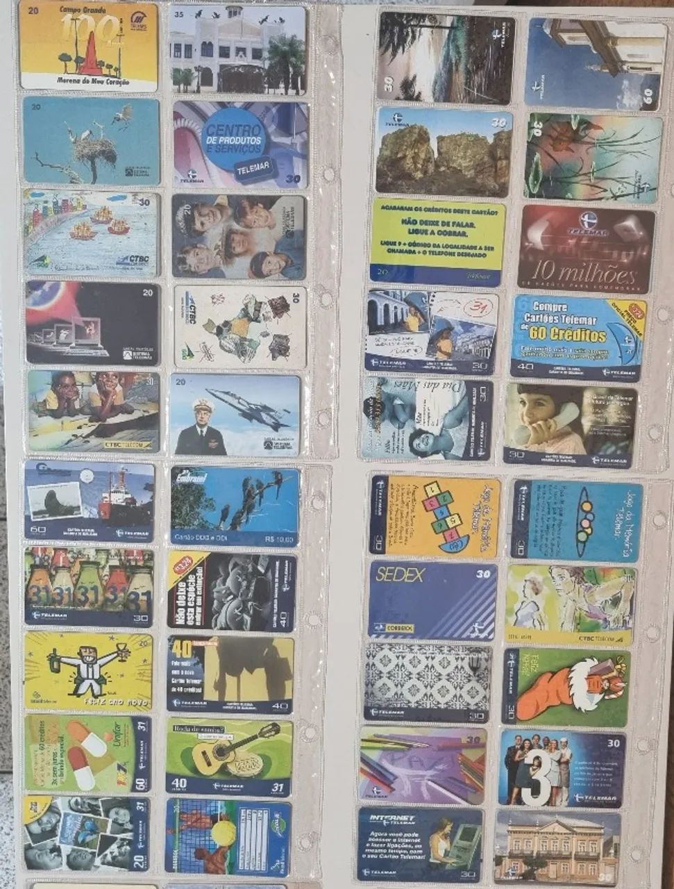 Coleção com 752 Cartões Telefônicos - Foto 4