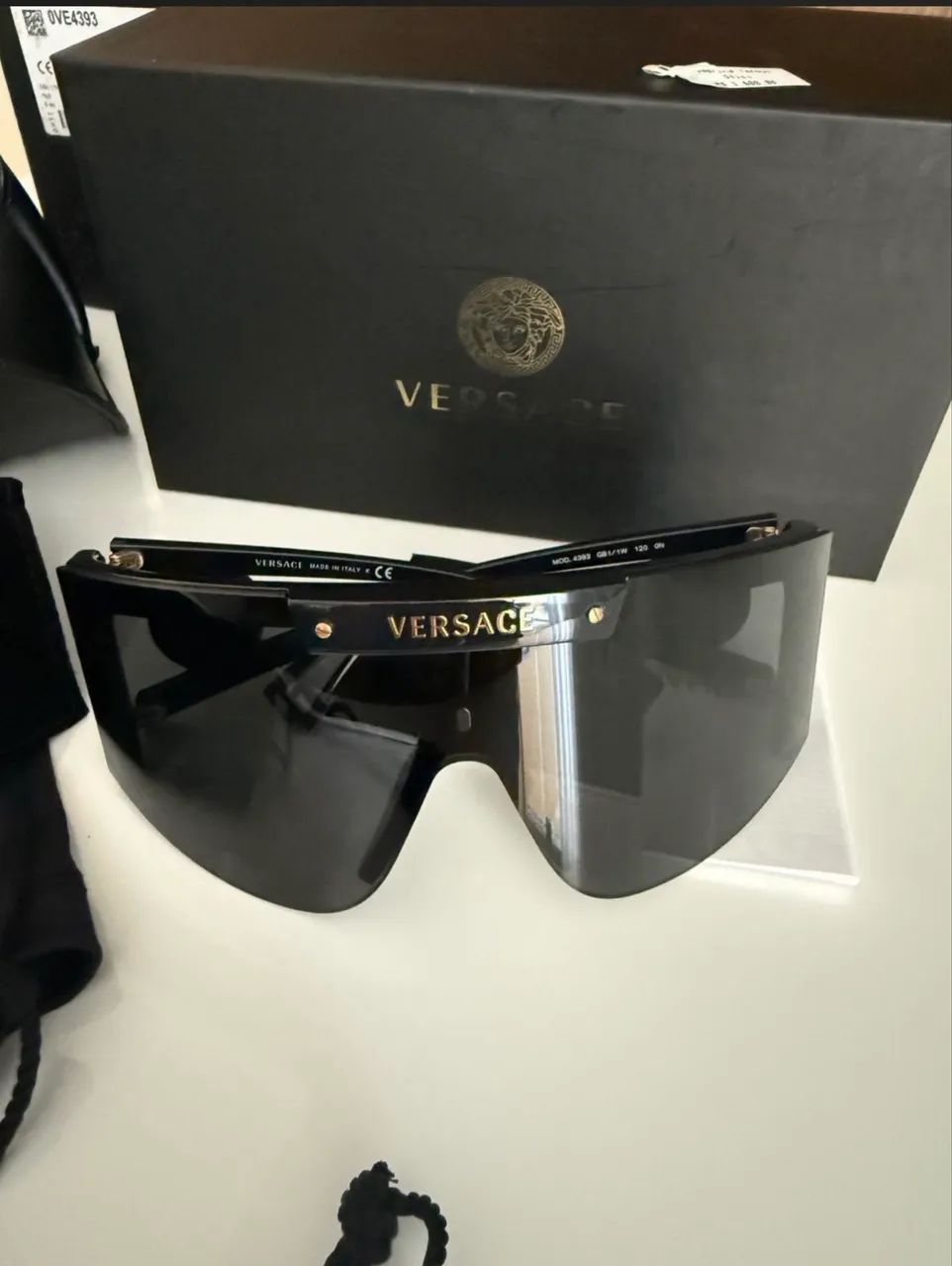 Oculos de sol versace mascara  - Foto 3