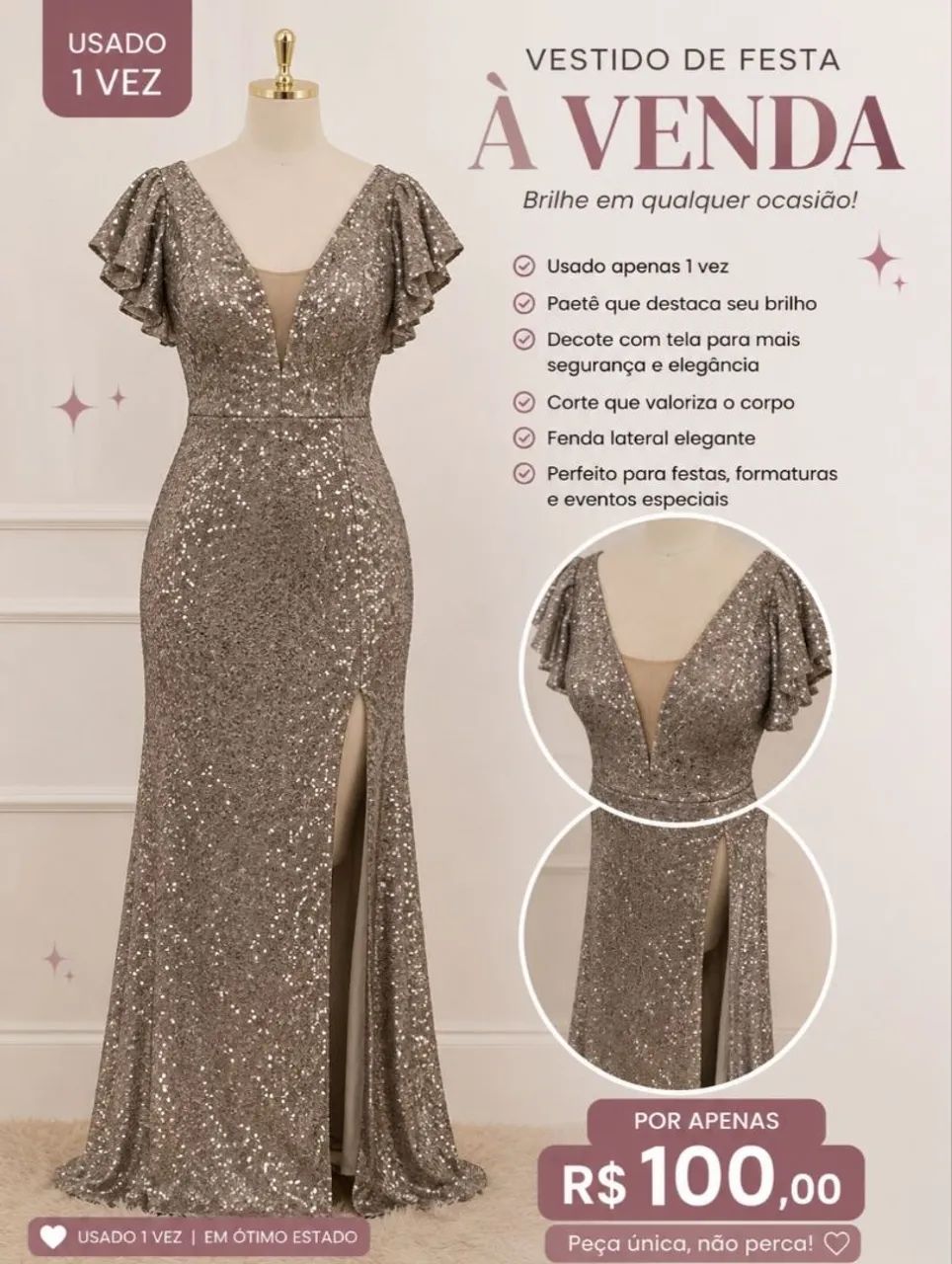 Vestido de festa 
