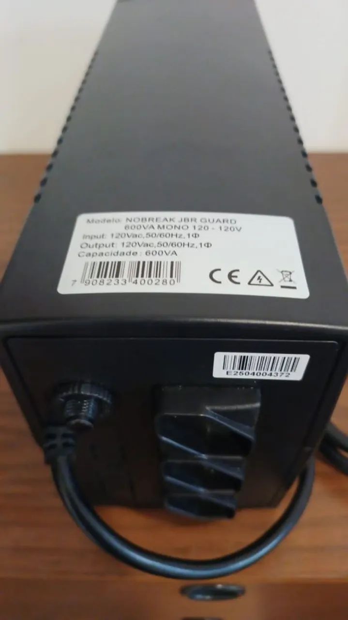 Nobreak JBR Guard 600va - Novo na Caixa - Foto 2