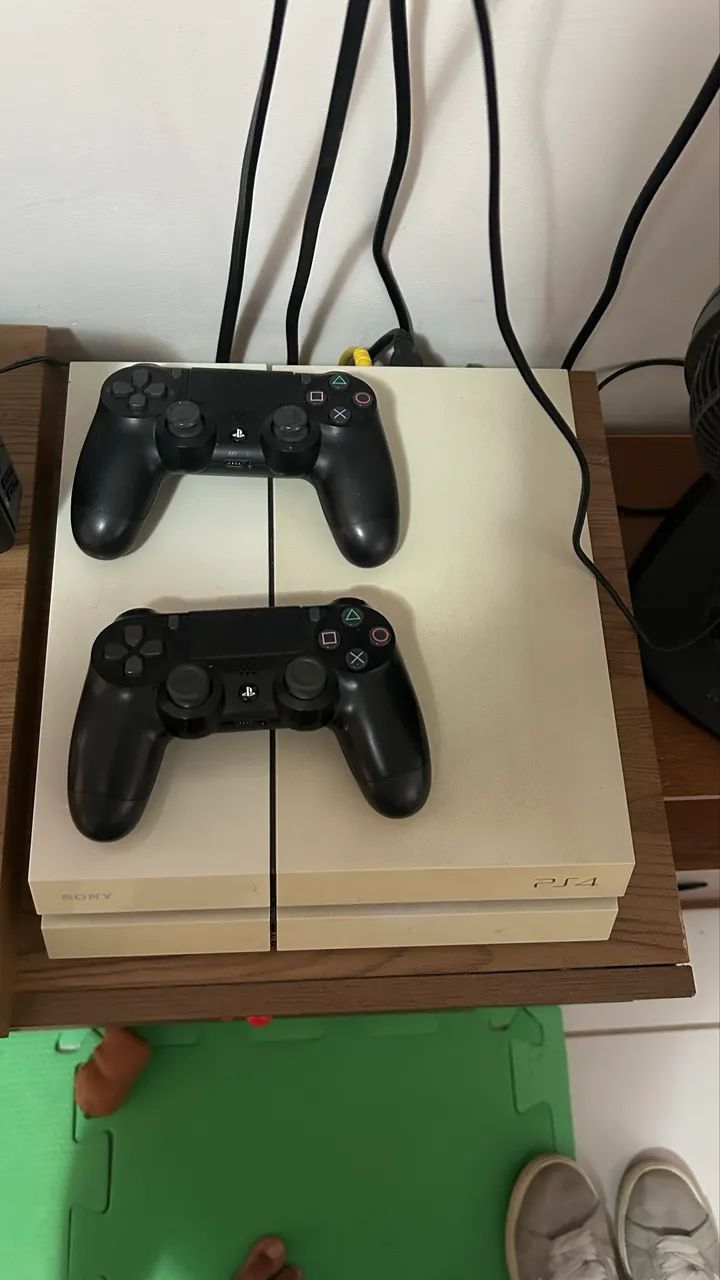 Ps4 fat branco  - Foto 4
